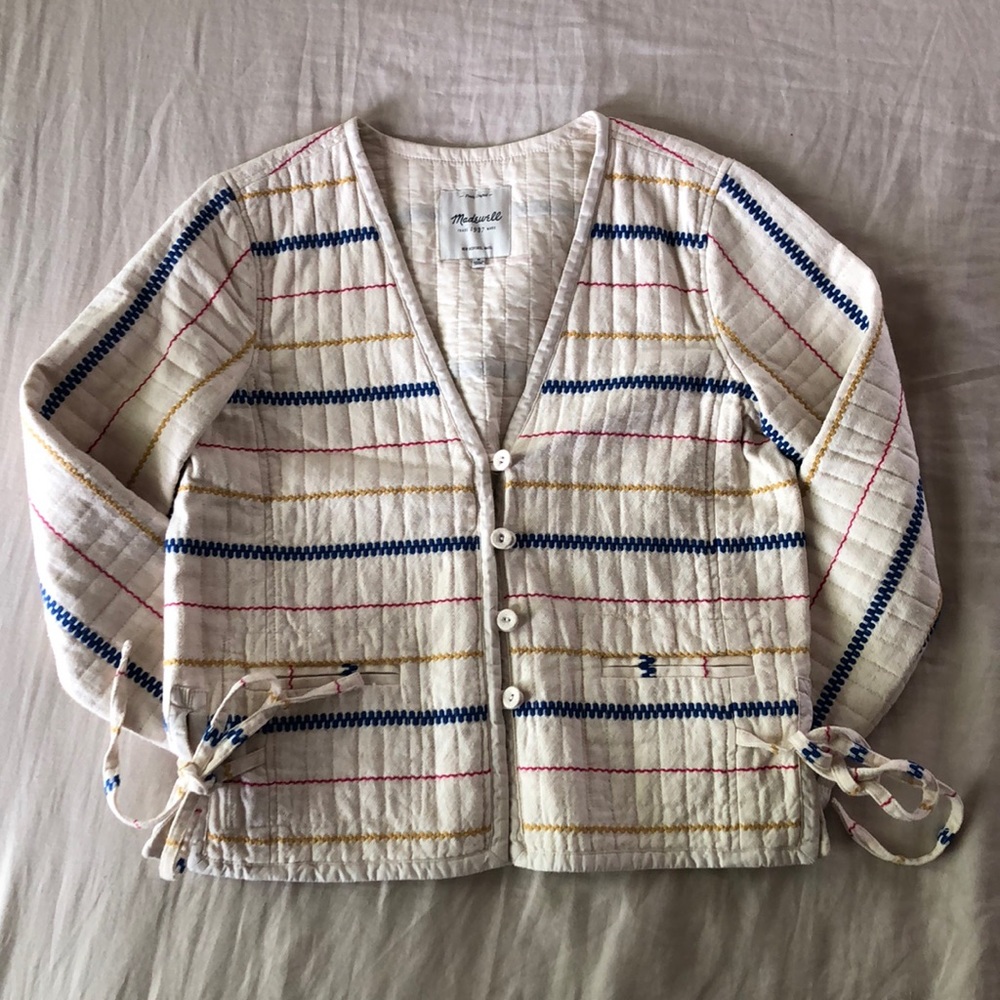 Madewell embroidered jacket